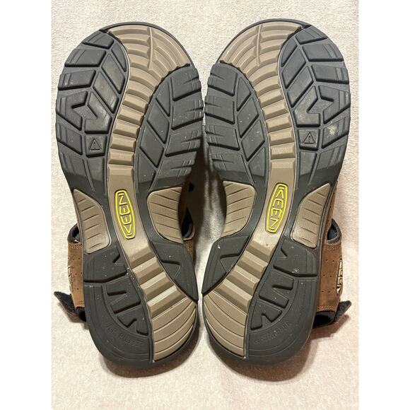 Keen Rialto Men’s Size 11 USA Made Leather Open Toe Sandals Waterproof